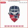 Skull Patriots Embroidery File: New England Patriots Logo, Machine Embroidery Design, for Sewing & DIY Craft Projects.