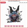 Maleficent Disney Stitch Embroidery Design for Halloween, Machine Embroidery, Digital File, Fantasy Villain Stitching.