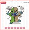 Oogie Boogie Stitch Disney Embroidery Designs File, Halloween-themed Machine Embroidery, Spooky Character Pattern.