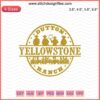 Yellowstone Ride For The Brand Ranch Logo Embroidery Design File, featuring intricate ranch-themed machine embroidery patterns.