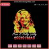 "Holly Dolly Christmas Embroidery Files: Festive Machine Embroidery Designs with Christmas Themes, Perfect for Creative Projects."
