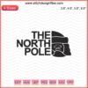 The North Pole Embroidery Designs: Festive Christmas motifs for machine embroidery, vibrant and intricate stitched patterns.