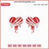 Valentine Skeleton Hands 14-2 Embroidery Design; gothic-themed skeleton hand motif with heart, embroidery file for download.