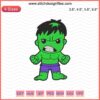 Hulk Chibi Embroidery Design File, Avengers Machine Embroidery, Cute Hulk Pattern for DIY Crafts.