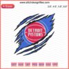 Detroit Pistons NBA Embroidery Designs File: Iconic logo, vibrant colors, perfect for machine embroidery projects.