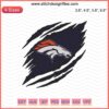 Denver Broncos Logo NFL Embroidery Designs File, Perfect for Machine Embroidery, High-Quality Sports Team Pattern Download