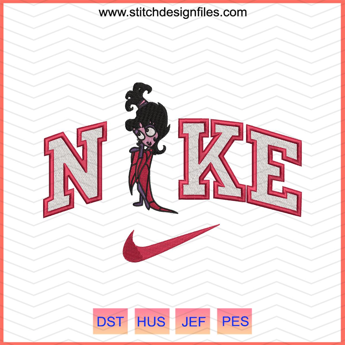 Nike x Lydia Deetz Embroidery Design – Beetlejuice Theme - nike x lydia deetz embroidery design beetlejuice theme