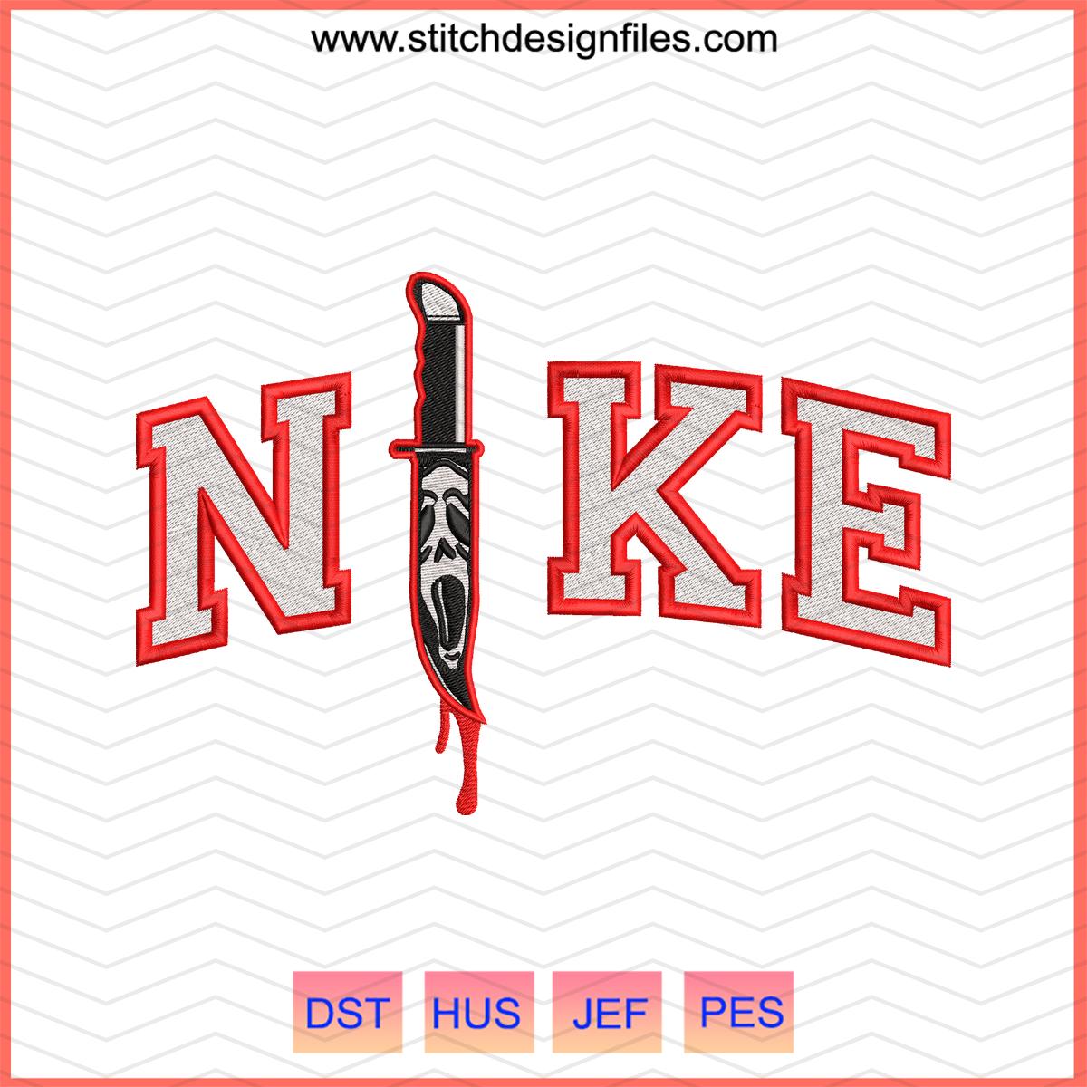 Nike Knife Machine Embroidery File