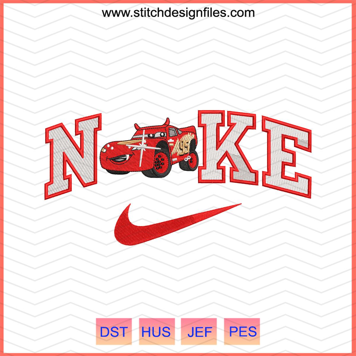 Nike Sally Carrera Halloween Embroidery Design