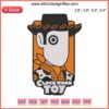 Clockwork Orange Toy Embroidery Design from Toy Story Movie | Machine Embroidery Pattern for Children's Crafts & Decorations