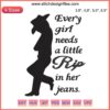 Yellowstone Rip Wheeler Jeans Embroidery Design: Every Girl Needs A Little Rip Theme, Perfect for DIY Craft Projects.