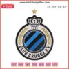 Club Brugge KV Logo Embroidery Design File | Football Sport Machine Embroidery Pattern | Club Brugge Emblem