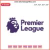 Premier League Logo Embroidery Design | Football Sport Machine Embroidery File | EPL Badge Embroidery Digital Design