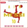 "Legend Lionel Messi Argentina Embroidery: Air Messi M10 Soccer World Cup Design - Iconic Football Artwork."