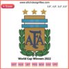 Argentina Football World Cup 2022 Embroidery Design | AFA Crest, Trophy & Stars | Football Sport Embroidery Pattern