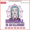 Wednesday Addams Purple Neon Embroidery | Normal Is An Illusion Spider Web Design File 3 Wednesday Addams Purple Neon Embroidery File: "Normal Is An Illusion" Spider Web Design, unique gothic style embroidery pattern.