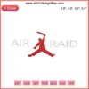 Mike Leach Air Raid 2023 Embroidery Design | Football Coach Tribute Machine File | Unique Football Machine Embroidery Design