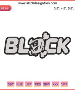 Ken Block Skull Logo Embroidery File | RIP Ken Block 43 Racing Tribute | Digital Embroidery Design