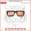Cincinnati Bengals Tiger Who Dey Embroidery Design featuring iconic football team logo and fierce tiger motif.