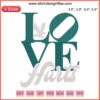 Philadelphia Eagles embroidery design featuring "Love Hurts" with football, perfect for fans; Hurts-themed machine embroidery.