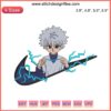 Killua Zoldyck Nike Logo Embroidery Design | Anime-Inspired Stitch File | Unique Killua Fan Art for Custom Apparel Crafting