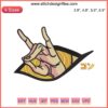 Naruto Anime Eyes Embroidery Design | Digital File | Detailed Hands Combine Eyes Pattern | Unique DIY Embroidery Project