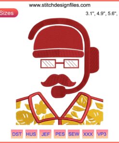 Kansas City Chiefs Andy Reid Embroidery Design File, Coach Reid Stitch Pattern, NFL Digital Embroidery, Sports Fan Craft