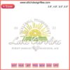 Lake Caroline Pickleball Tournament 2023 Embroidery Design | Pickleball Player Club Graphic File