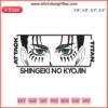 "Eren Yeager Eyes Embroidery, Attack on Titan Shingeki no Kyojin Design, intense gaze, intricate detail, fan art embroidery"