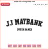 JJ Maybank Outer Banks Season 3 Embroidery Design | Machine Embroidery Pattern | TV Series Theme | Digital Stitching Art
