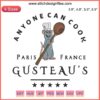 Remy from Ratatouille Embroidery Design, Disney Chef Theme, Digital File for Mouse Embroidery, Cute Kitchen Decor.