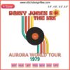 "Daisy Jones And The Six Aurora Tour 1979 Embroidery: Retro Band Design | 2023 Trending Machine Embroidery Pattern"