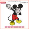 Dabbing Mickey Mouse Embroidery Design | Disney Stylish Machine Embroidery | #1 Cartoon Embroidery Pattern