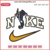 Nike Tom Embroidery: Tom & Jerry Logo, Digital Machine Embroidery File, Cartoon-Inspired Design, Unique Apparel Embellishment.