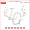 Luke Grimes Oh Ohio Yellowstone Embroidery Design File—Detailed machine embroidery featuring Ohio and Yellowstone theme.