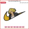Mikey Tokyo Revengers Embroidery Design | Machine Embroidery Anime Swoosh Mikey Pattern