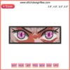 Anime Nezuko Eyes Embroidery Design File, Machine File, Face Embroidery, Digital Anime Design, Instant Download