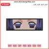 Anime Shinobu Eyes Embroidery Design, Digitized Face Embroidery File, Unique Otaku Craft Pattern