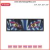 Akaza Eyes Embroidery Design | Intricate Anime Face Embroidery File for Creative Projects | Akaza Character Design