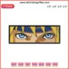 Minato Namikaze Eyes Embroidery Design File | Naruto Anime Machine Stitch Pattern
