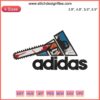 Chainsaw Man Adidas Embroidery Design File | Anime-Inspired Machine Embroidery | Custom Apparel Stitching