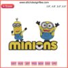 Minions Cartoon Embroidery Design File | Rise of Gru-themed Embroidery Pattern for Crafting and Sewing Projects