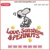 Snoopy Sunshine Embroidery | Cute Snoopy Machine Design File 3 Snoopy Sunshine Embroidery Design | Cute Snoopy Machine Stitching File | Adorable Peanuts Character | Instant Download
