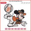 San Francisco Giants Mickey Embroidery Design | MLB Baseball File | Digital Stitch Pattern
