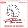 Tina Turner RIP 1939-2023 Tribute Embroidery Design | Memorial Embroidery File