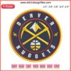 Denver Nuggets Logo Embroidery Design | Basketball Embroidery Pattern File | Machine Embroidery Sports Logo
