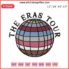 Embroidery design file featuring Taylor Swift's Eras Tour 2023 theme with music-inspired elements and Taylor Swift motifs.