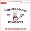 Taylor Swift The Eras Tour 2023 Embroidery Design | Downloadable Machine Embroidery File for Fans