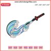 Nike Tanjiro Water Breathing Sword Embroidery Design File | Anime Machine Embroidery | Demon Slayer Inspired Stitching
