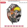 Naruto Kurama Anime Embroidery Design: Vibrant Stitch Art Featuring Naruto's Nine-Tails Kurama, Ideal for Machine Embroidery.
